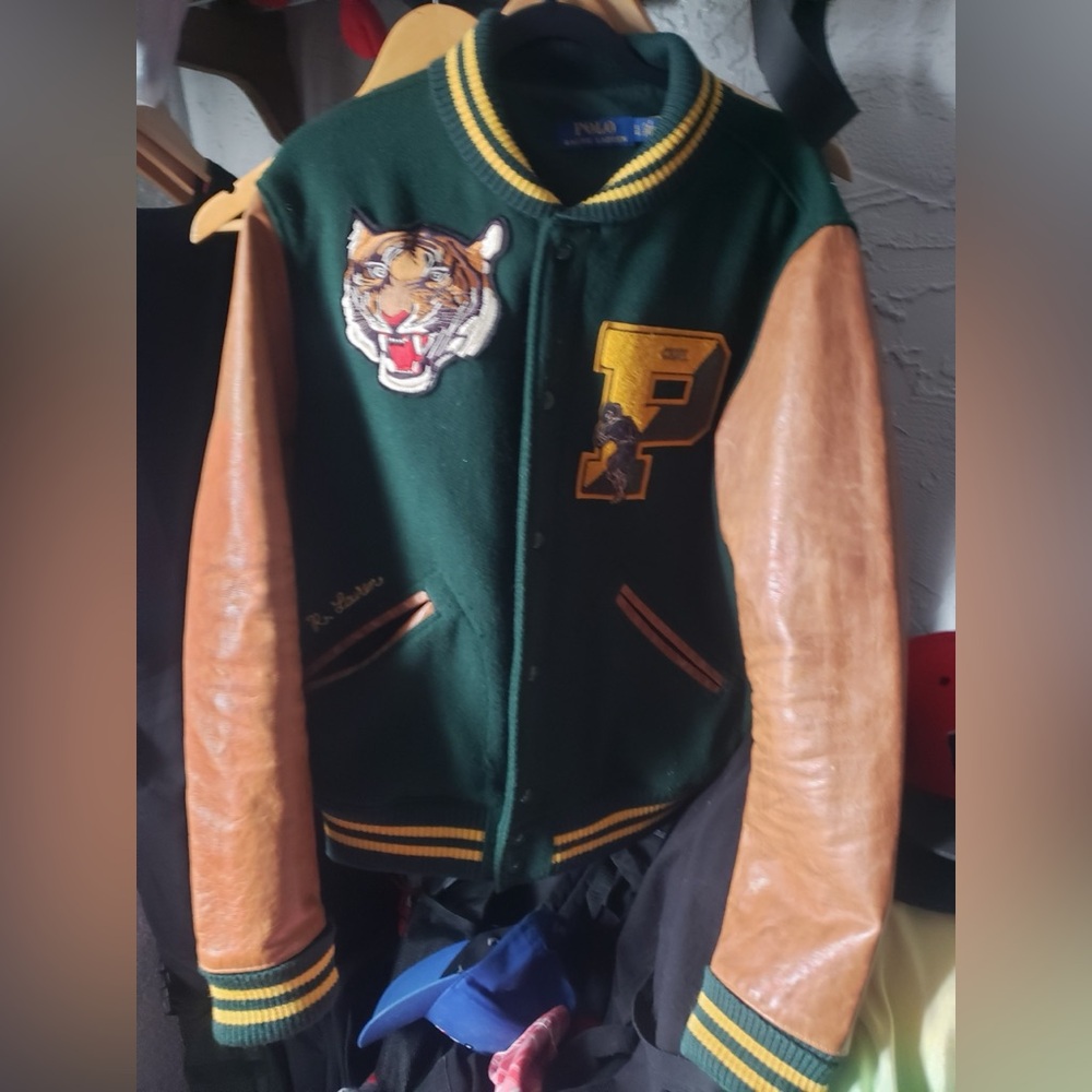 Ralph Lauren varsity jack Men’s large with Hat to match